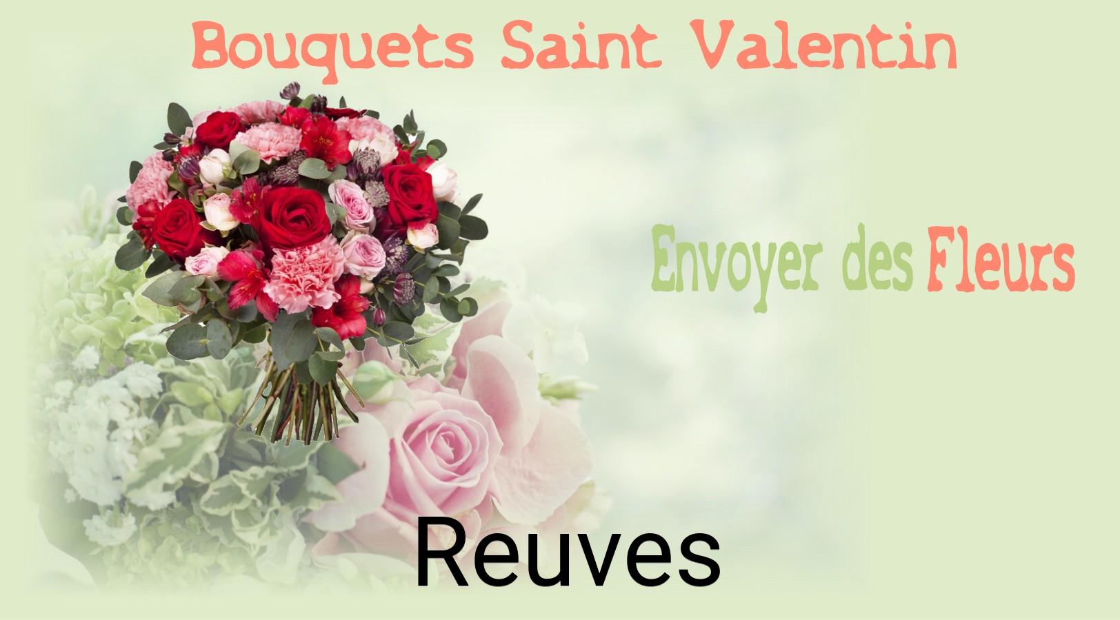 Roses de Saint-Valentin livrées à Reuves